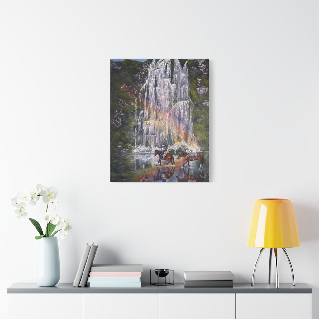 Trail Reflections — Canvas Print