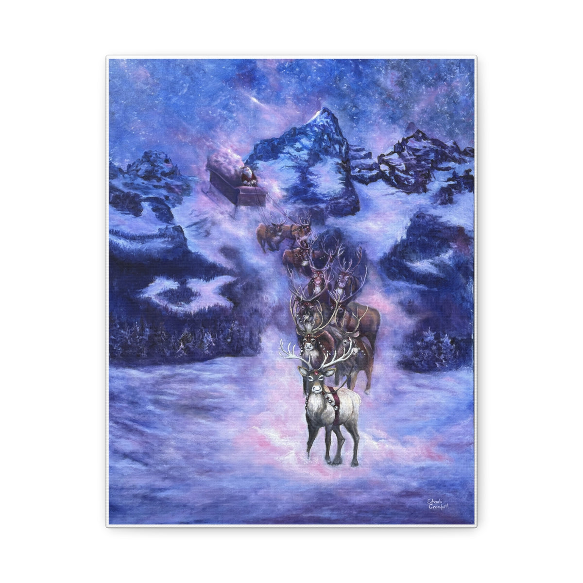 Above the Peaks — Canvas Print