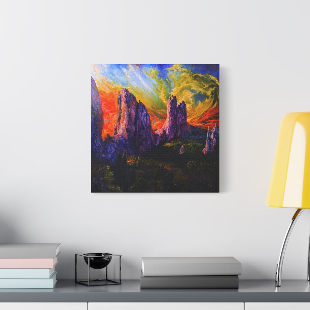 Cathedral Valley — Canvas Print