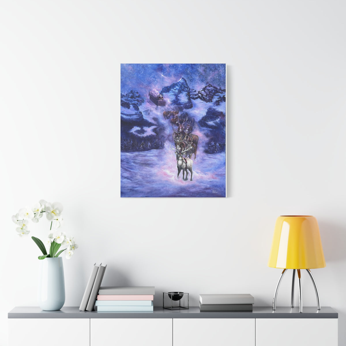 Above the Peaks — Canvas Print