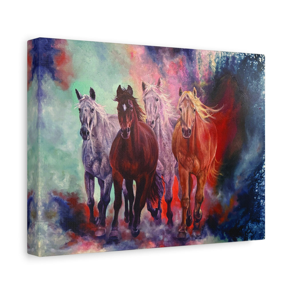 Chasing the Storm — Canvas Print
