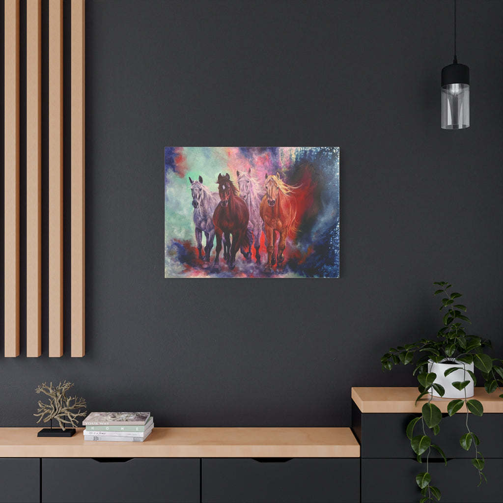 Chasing the Storm — Canvas Print