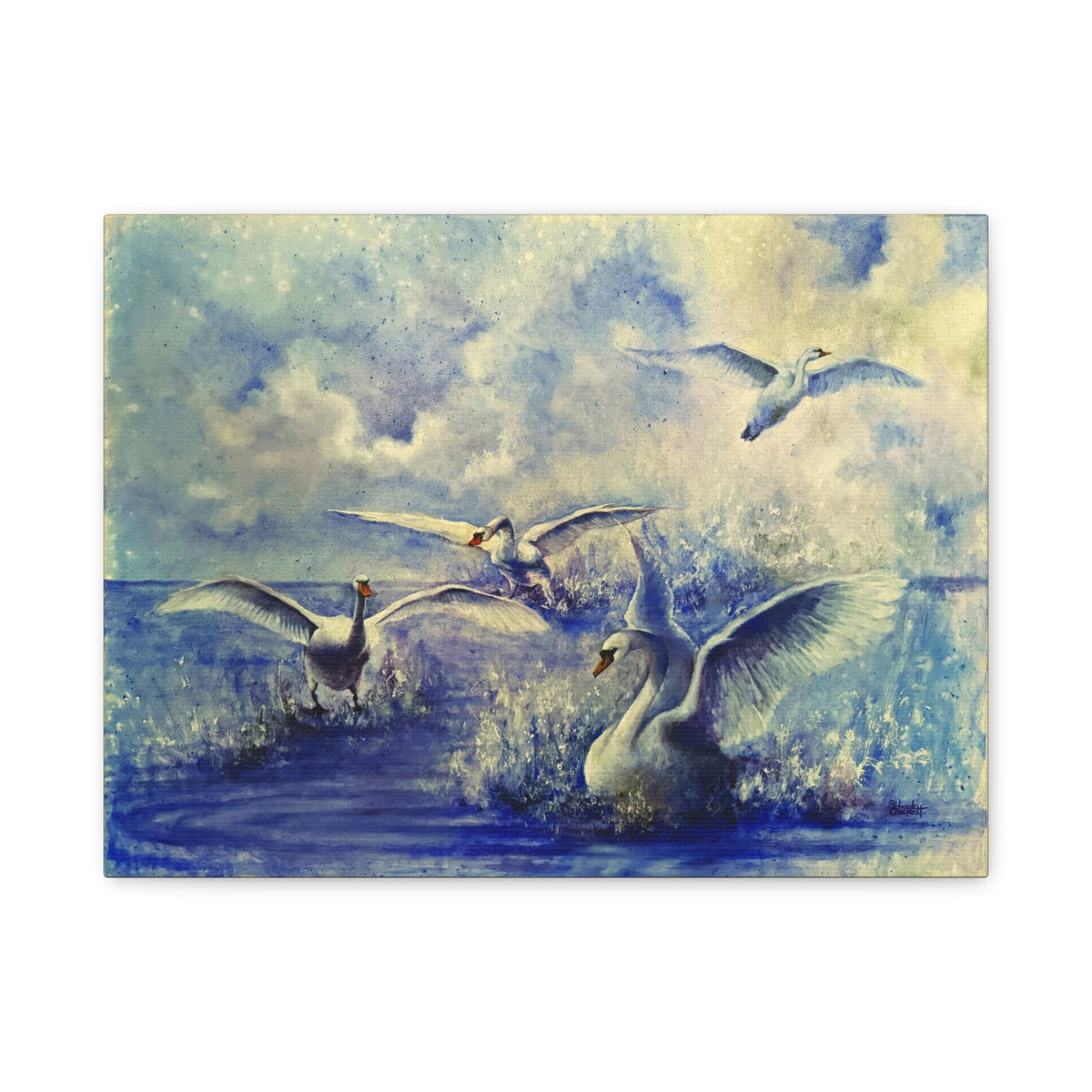 Swan Song — Canvas Print