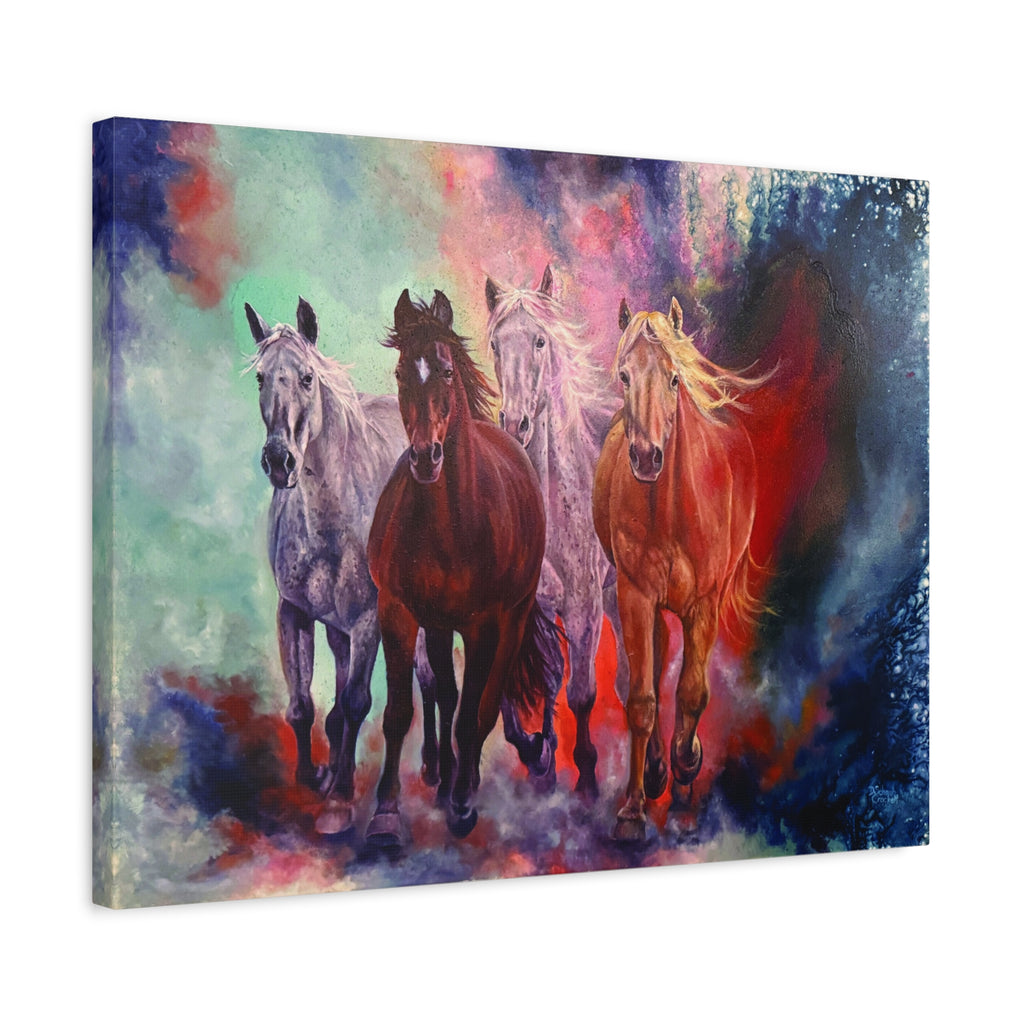 Chasing the Storm — Canvas Print