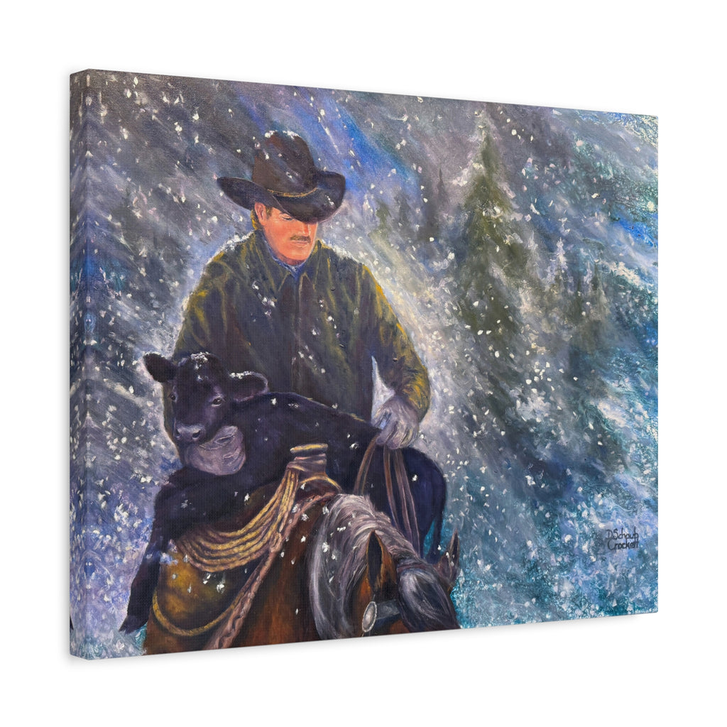 Home for Christmas — Canvas Print