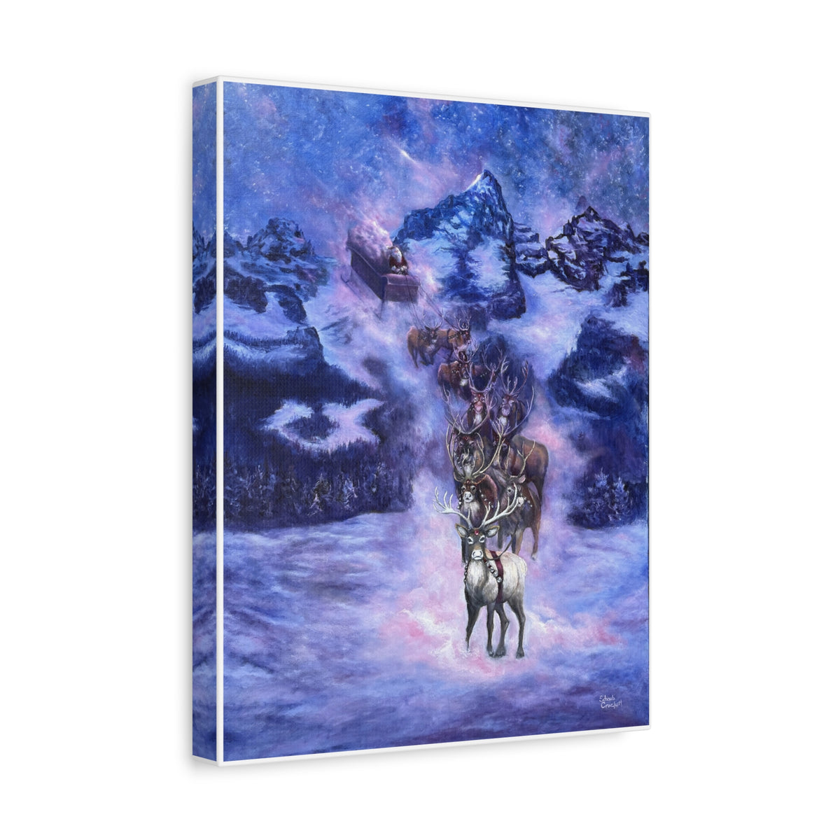 Above the Peaks — Canvas Print