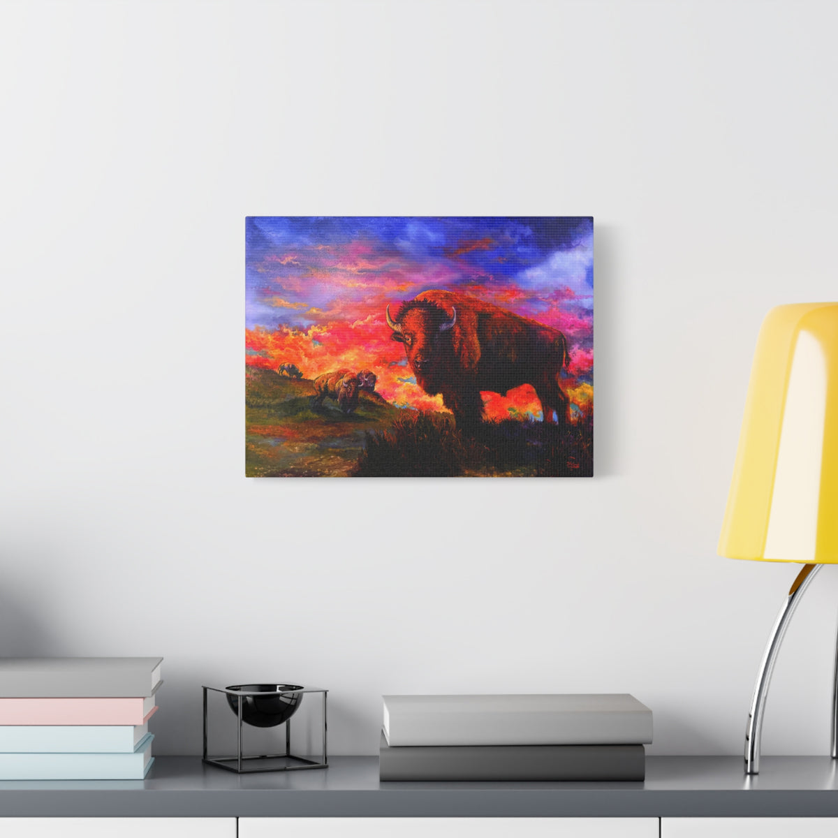 Prairie King — Canvas Print