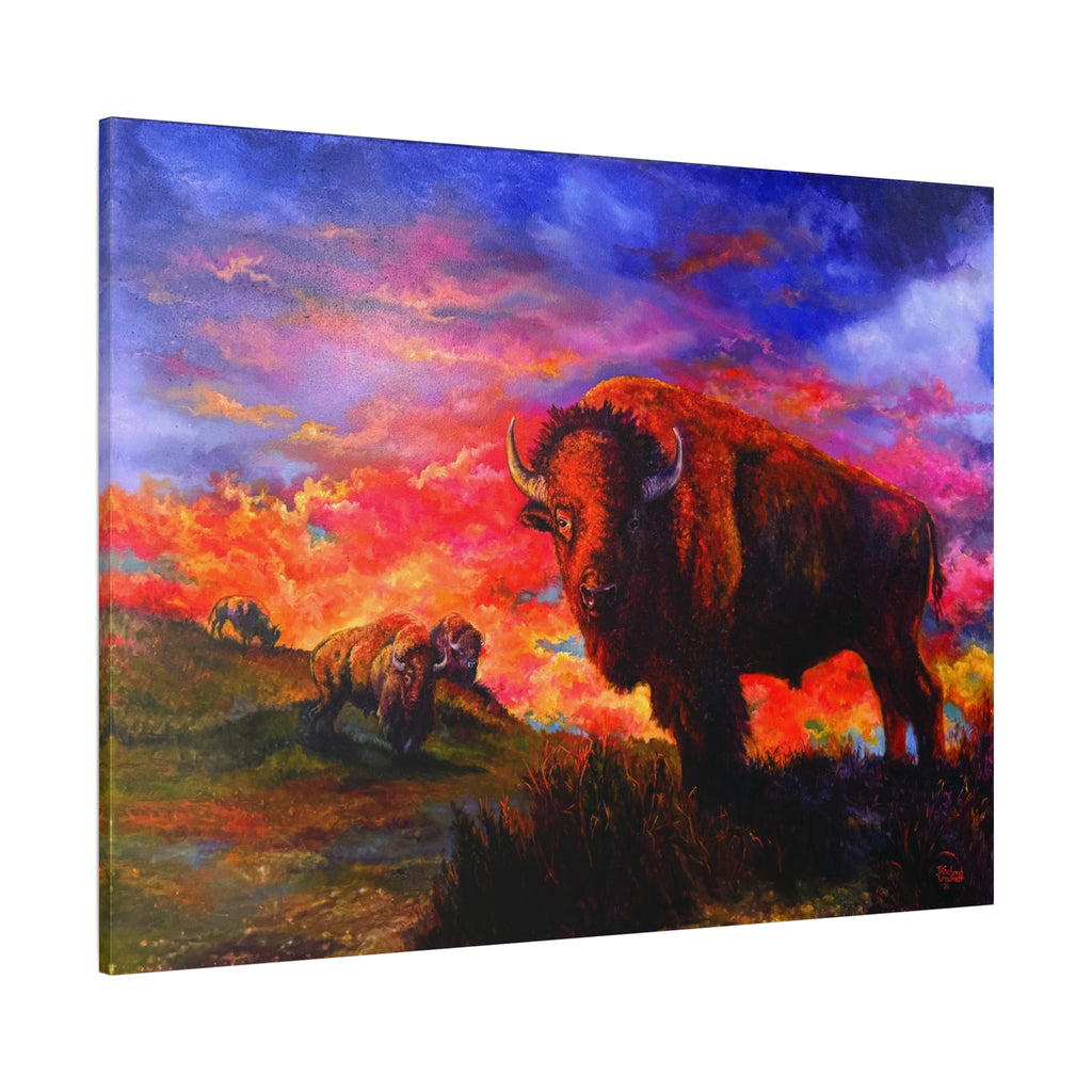 Prairie King — Canvas Print