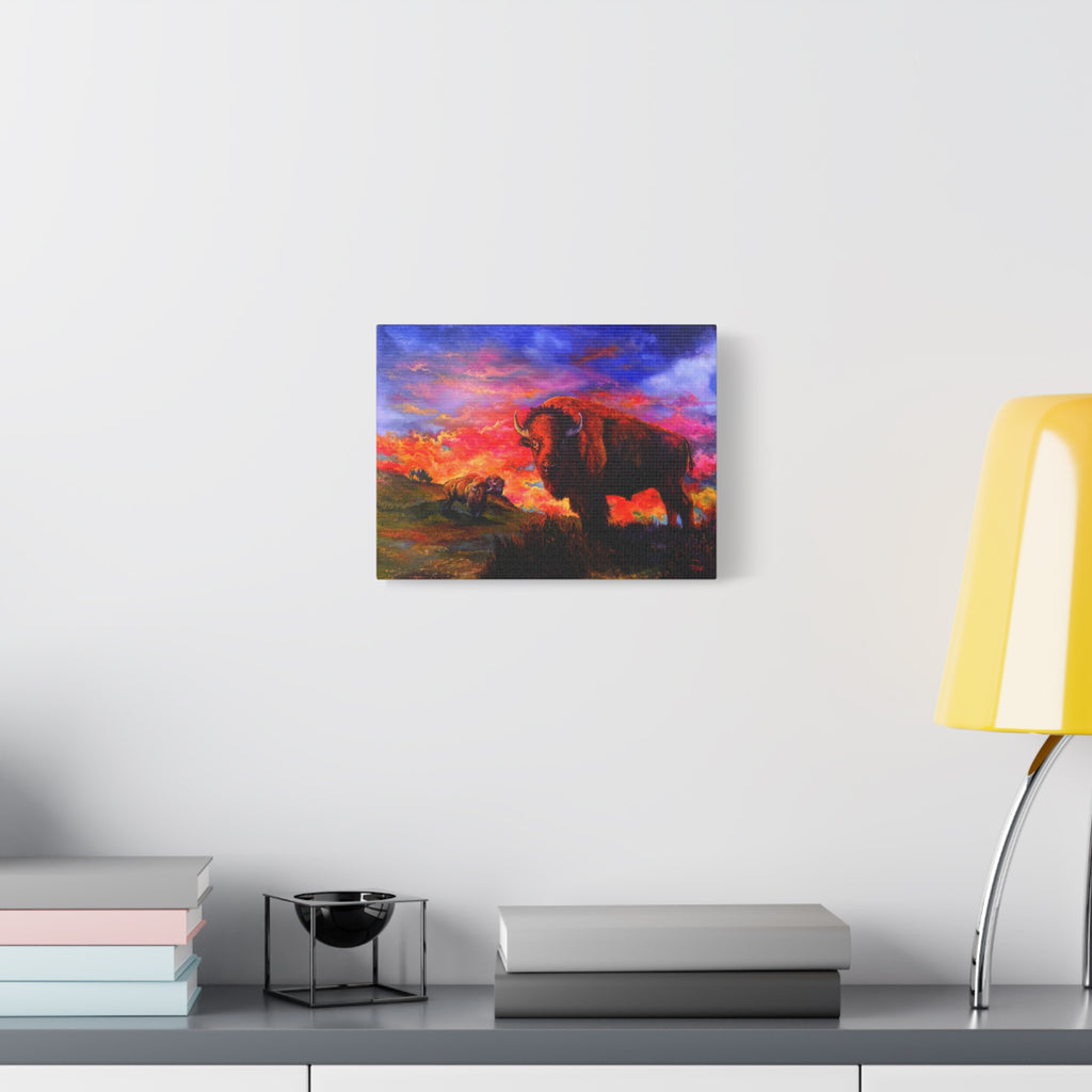 Prairie King — Canvas Print