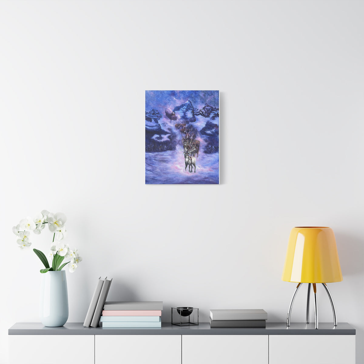 Above the Peaks — Canvas Print