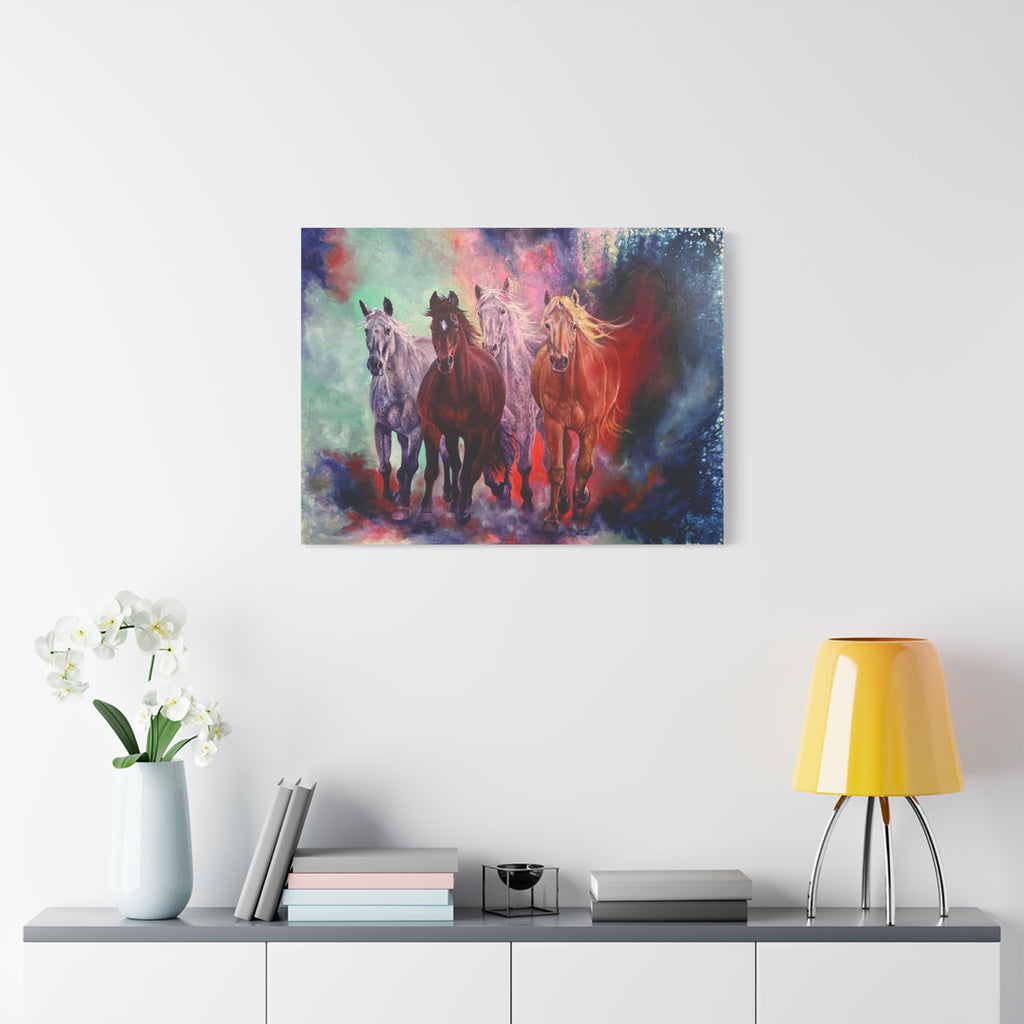 Chasing the Storm — Canvas Print