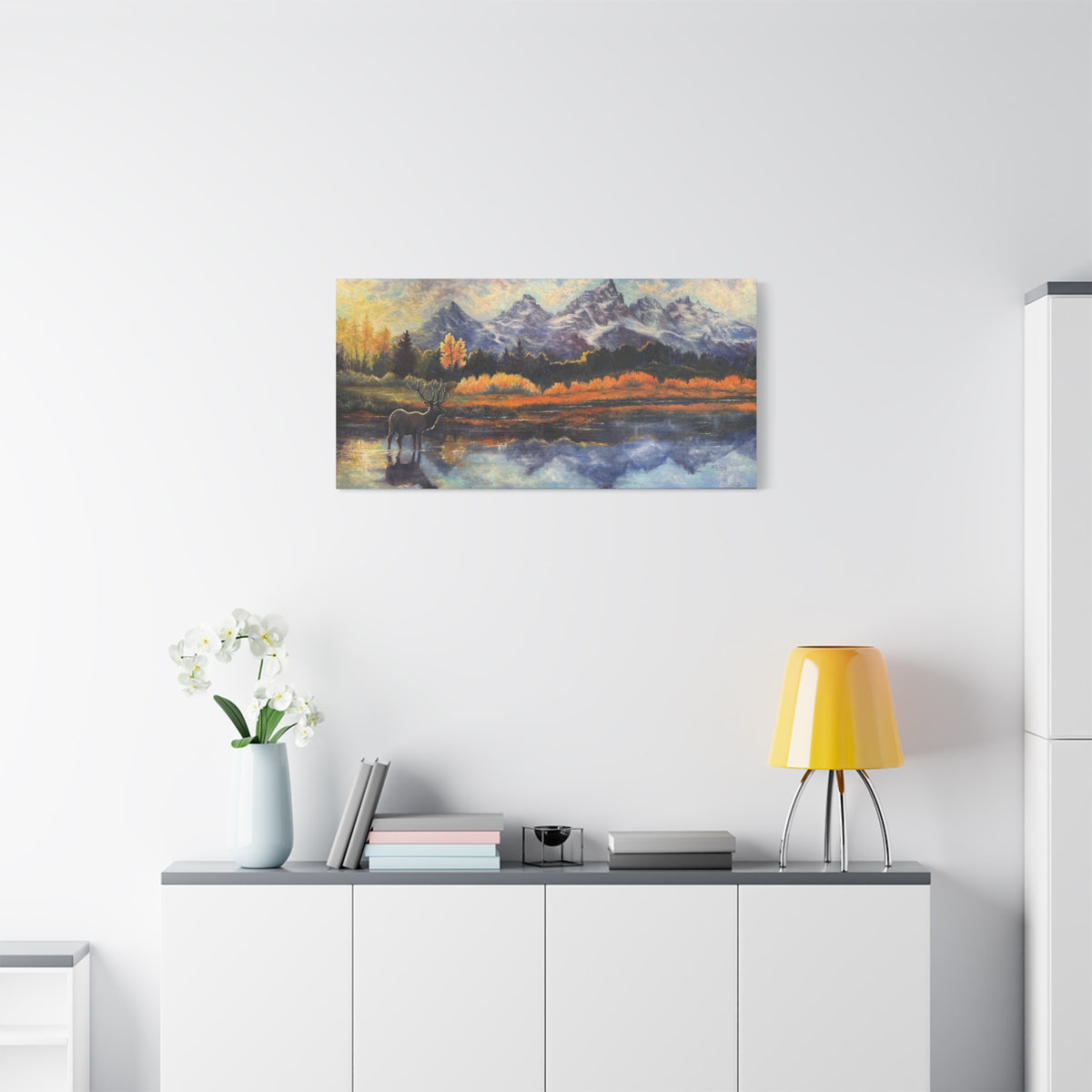 Autumn's Mirror — Canvas Print