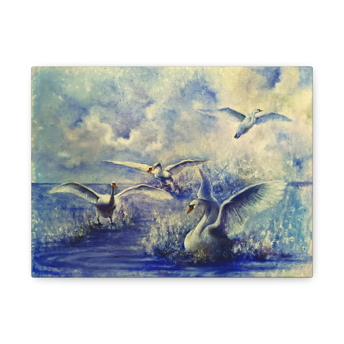 Swan Song — Canvas Print