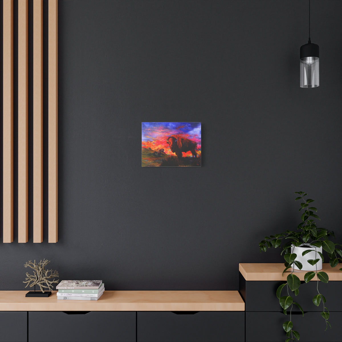 Prairie King — Canvas Print