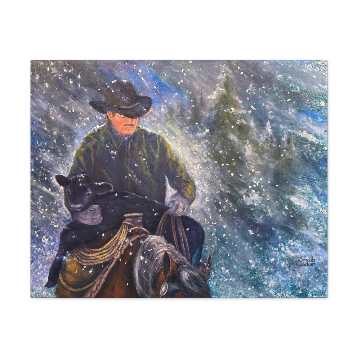 Home for Christmas — Canvas Print