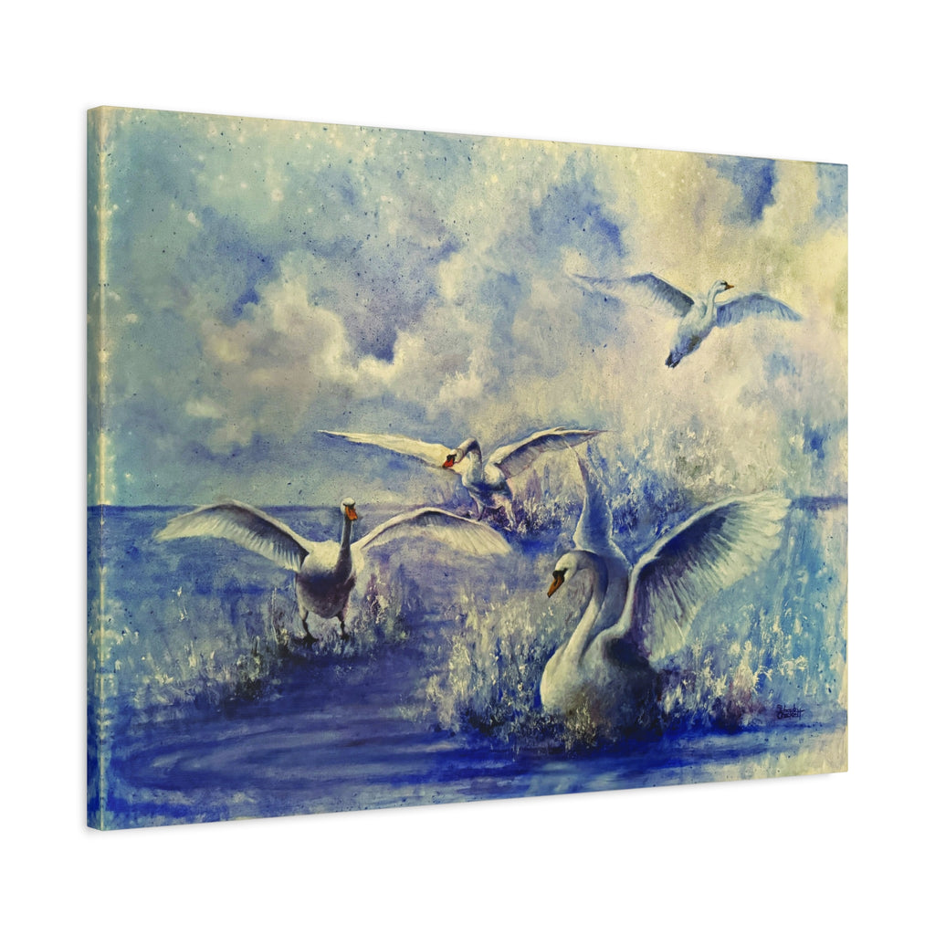 Swan Song — Canvas Print