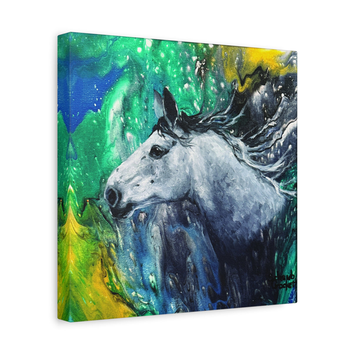 Dapple Gray — Canvas Print