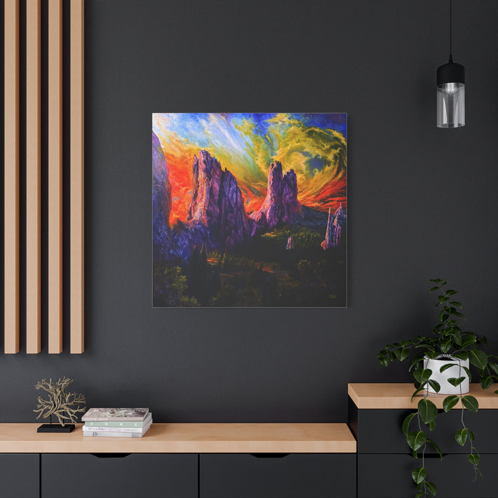 Cathedral Valley — Canvas Print