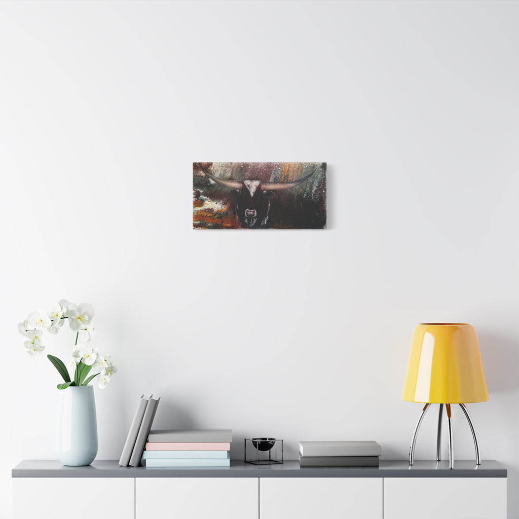Long Horn — Canvas Print