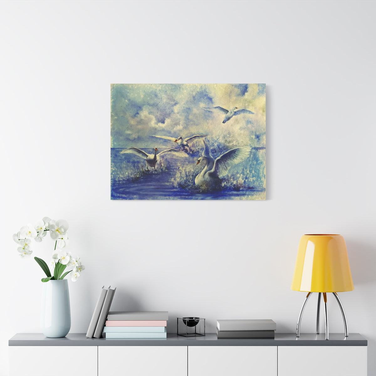 Swan Song — Canvas Print