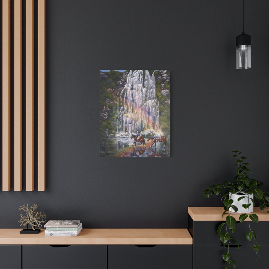 Trail Reflections — Canvas Print