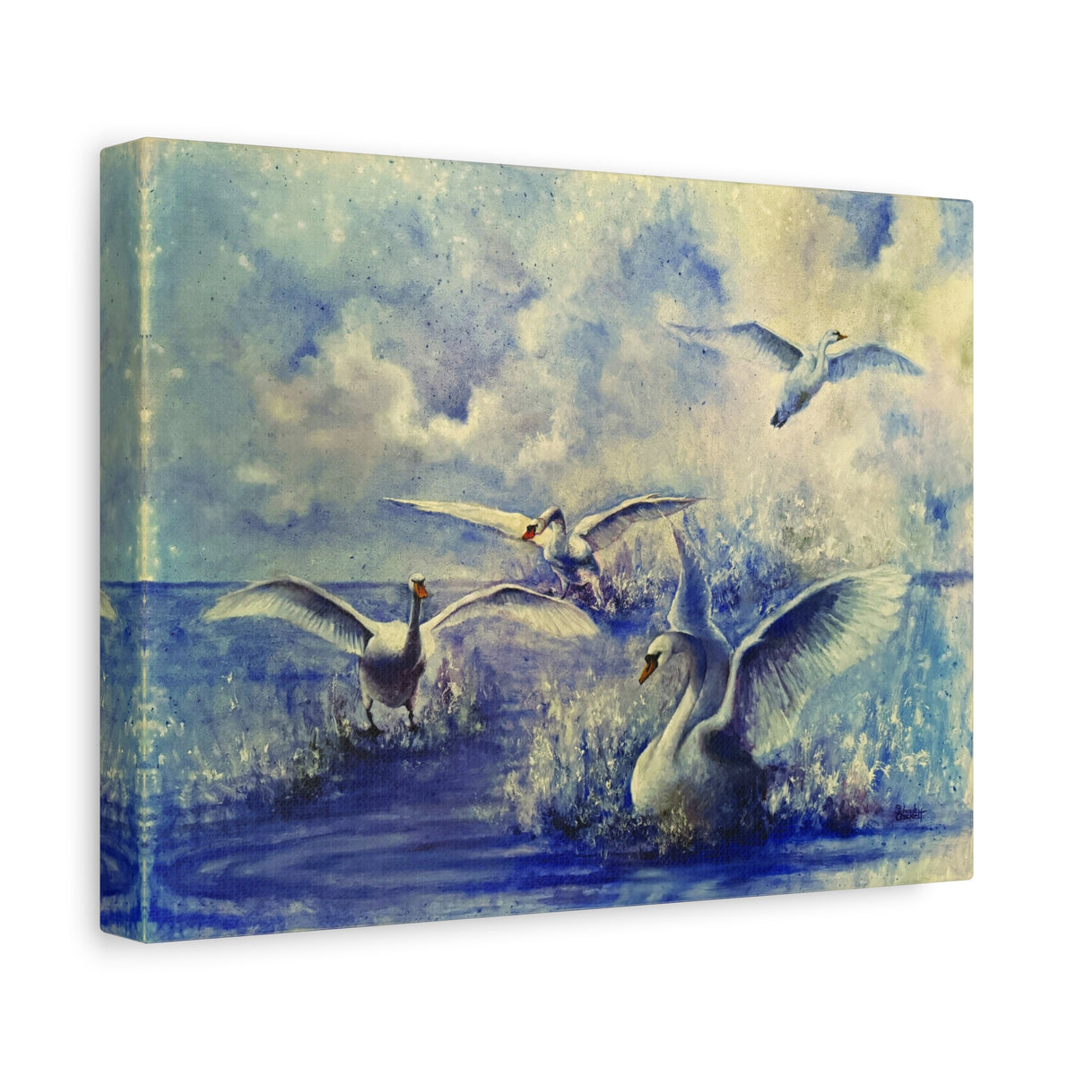 Swan Song — Canvas Print