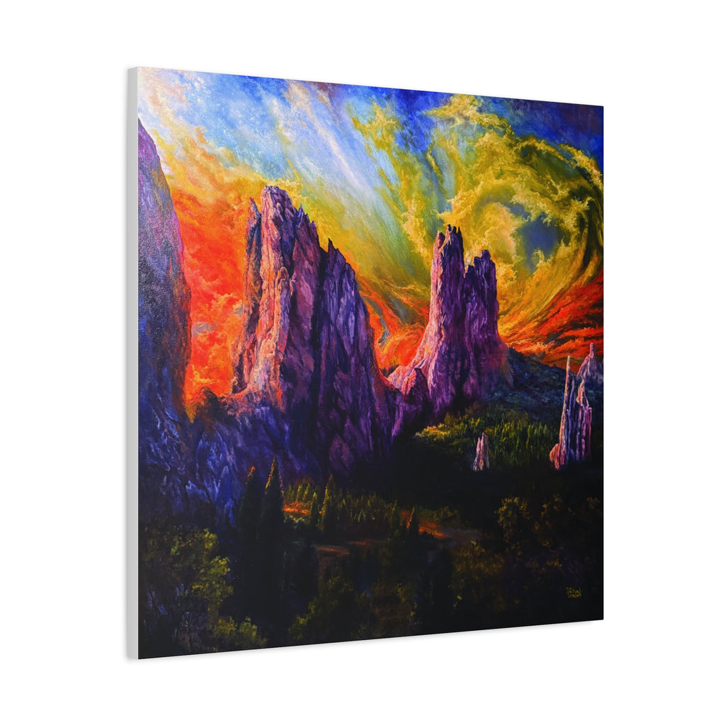 Cathedral Valley — Canvas Print