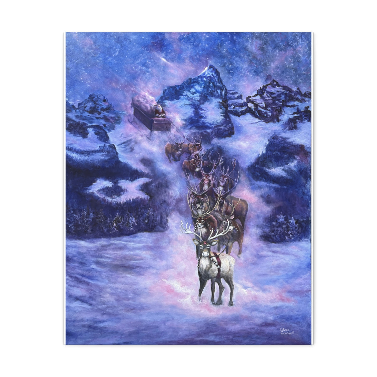 Above the Peaks — Canvas Print