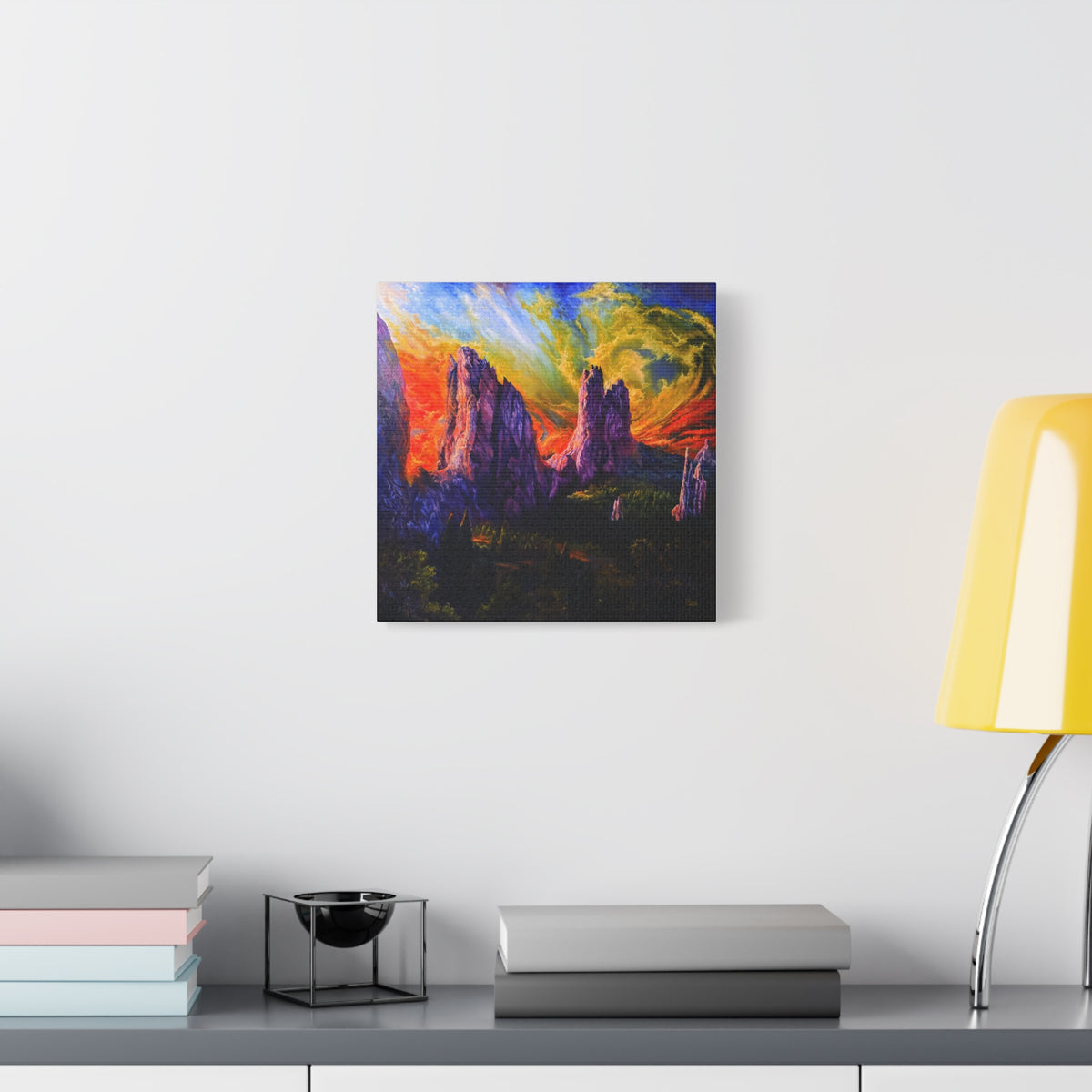 Cathedral Valley — Canvas Print