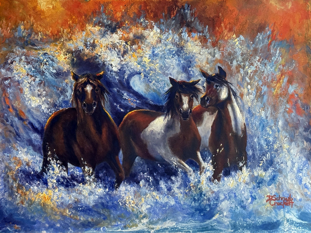 Into the Tides — Original Oil Painting