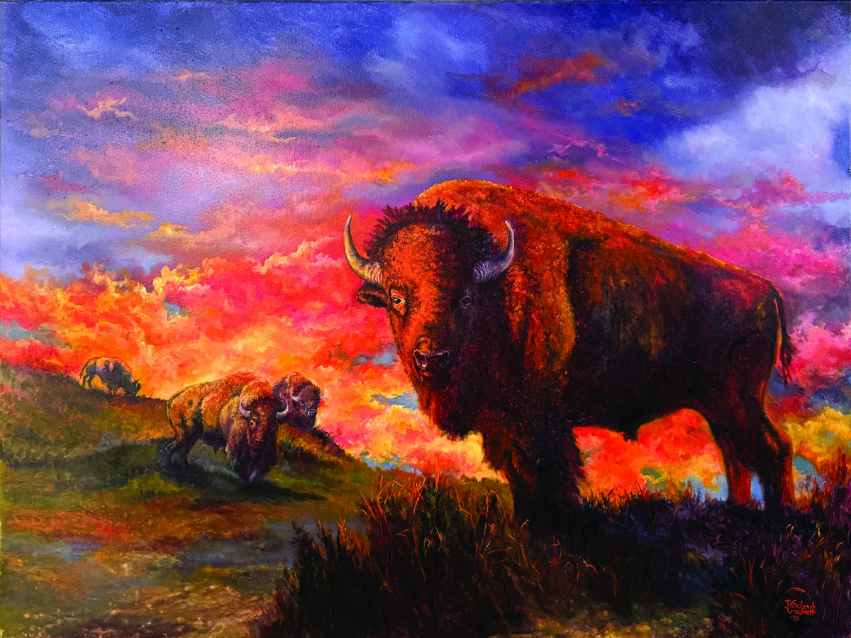 Prairie King — Original Oil Painting
